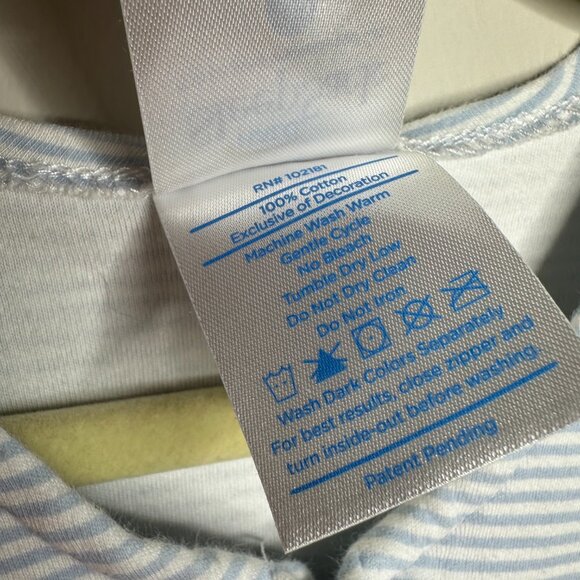 HALO Baby Boy Sleep Sack Cotton Wearable Blanket Size Large Blue/Stripes - Picture 3 of 4